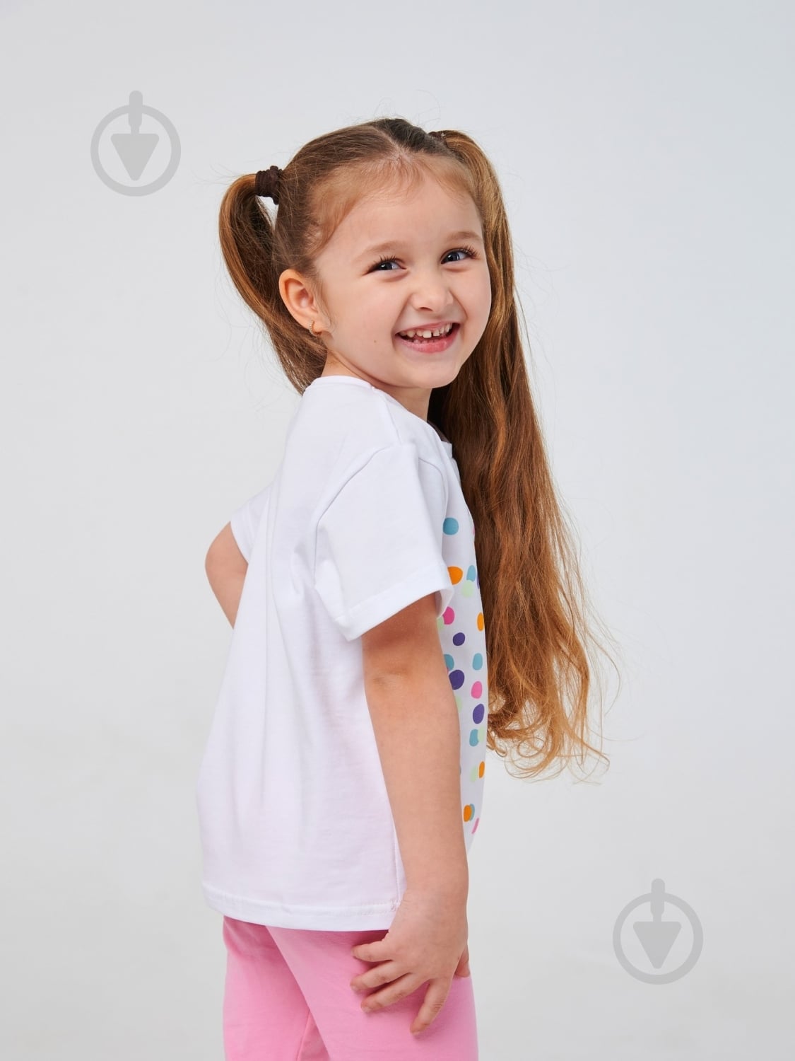 Блуза Smil для дівчинки 110680 р.110 білий - фото 3