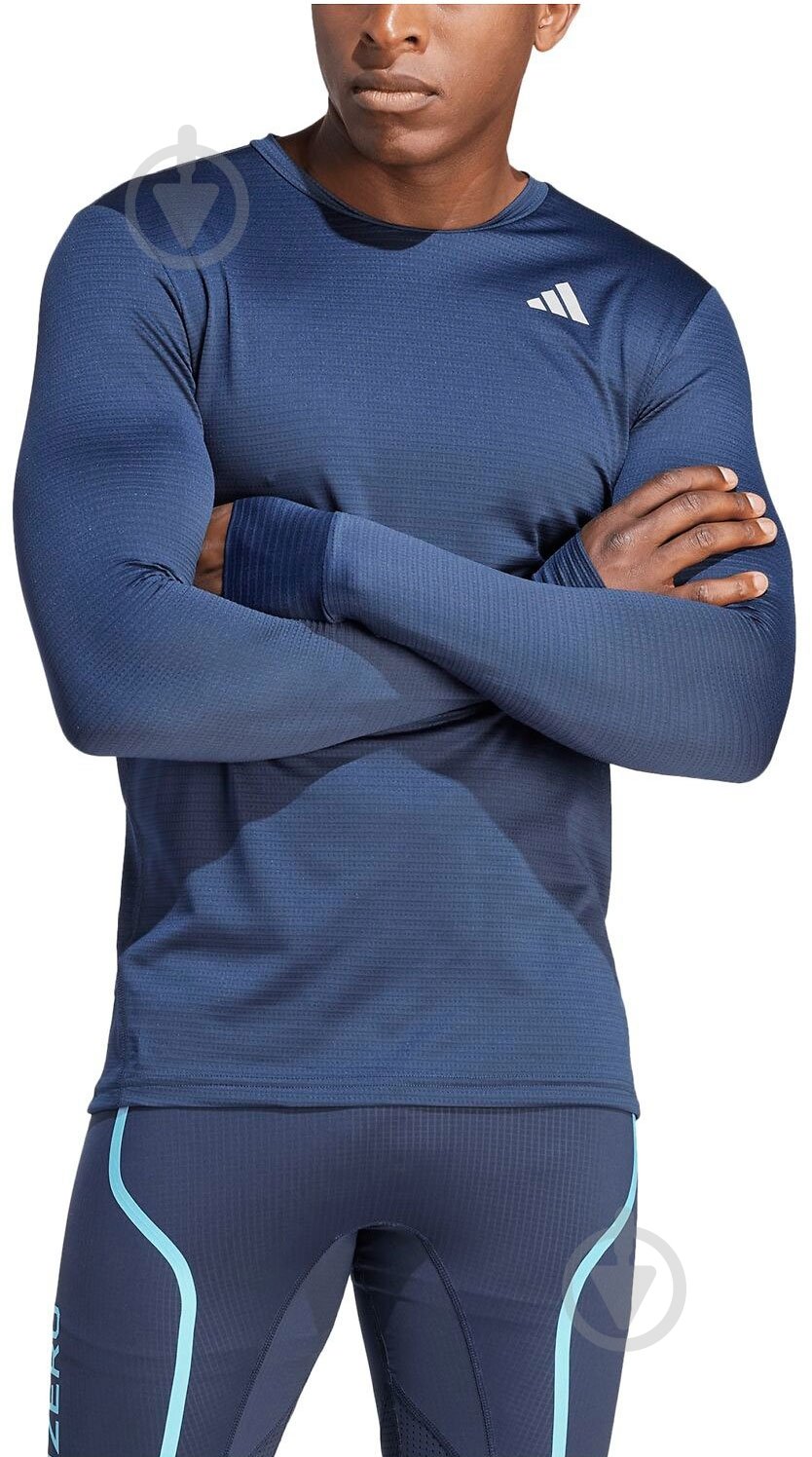 Футболка Adidas Own The Run IM2490 р.XL синий - фото 1 Футболка Adidas Own The Run IM2490 р.XL синий - фото 1