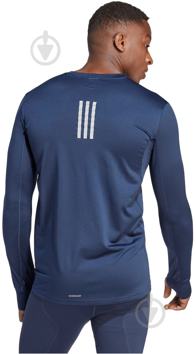Футболка Adidas Own The Run IM2490 р.XL синий - фото 2 Футболка Adidas Own The Run IM2490 р.XL синий - фото 2