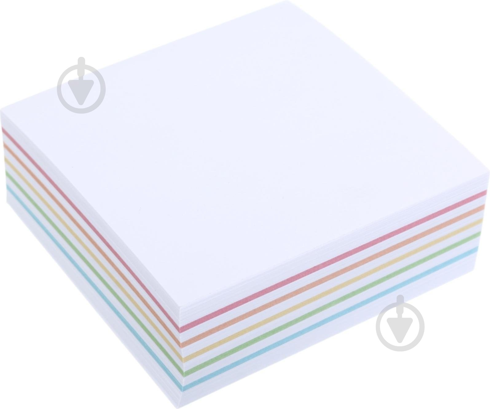 Бумага для заметок YAKTAK 85x85x30 мм микс цветов - фото 2