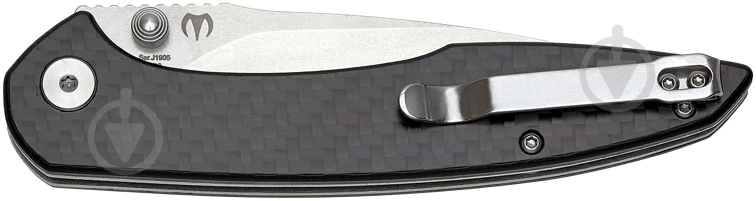Нож складной CJRB Centros, D2, CF, к:black 2798.02.44 - фото 4
