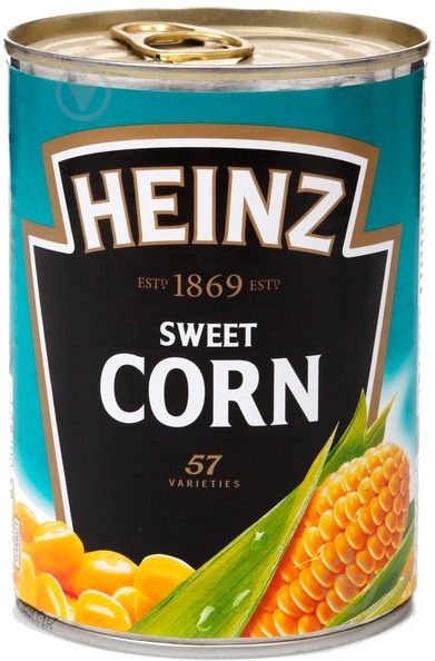 Кукурудза Heinz цукрова 400 г - фото 1 Кукурудза Heinz цукрова 400 г - фото 1