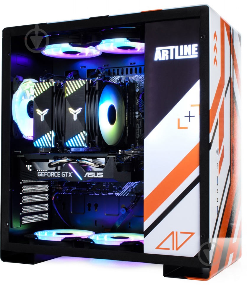 Компьютер Artline Overlord ASMV (ASMVv23) black/orange - фото 6