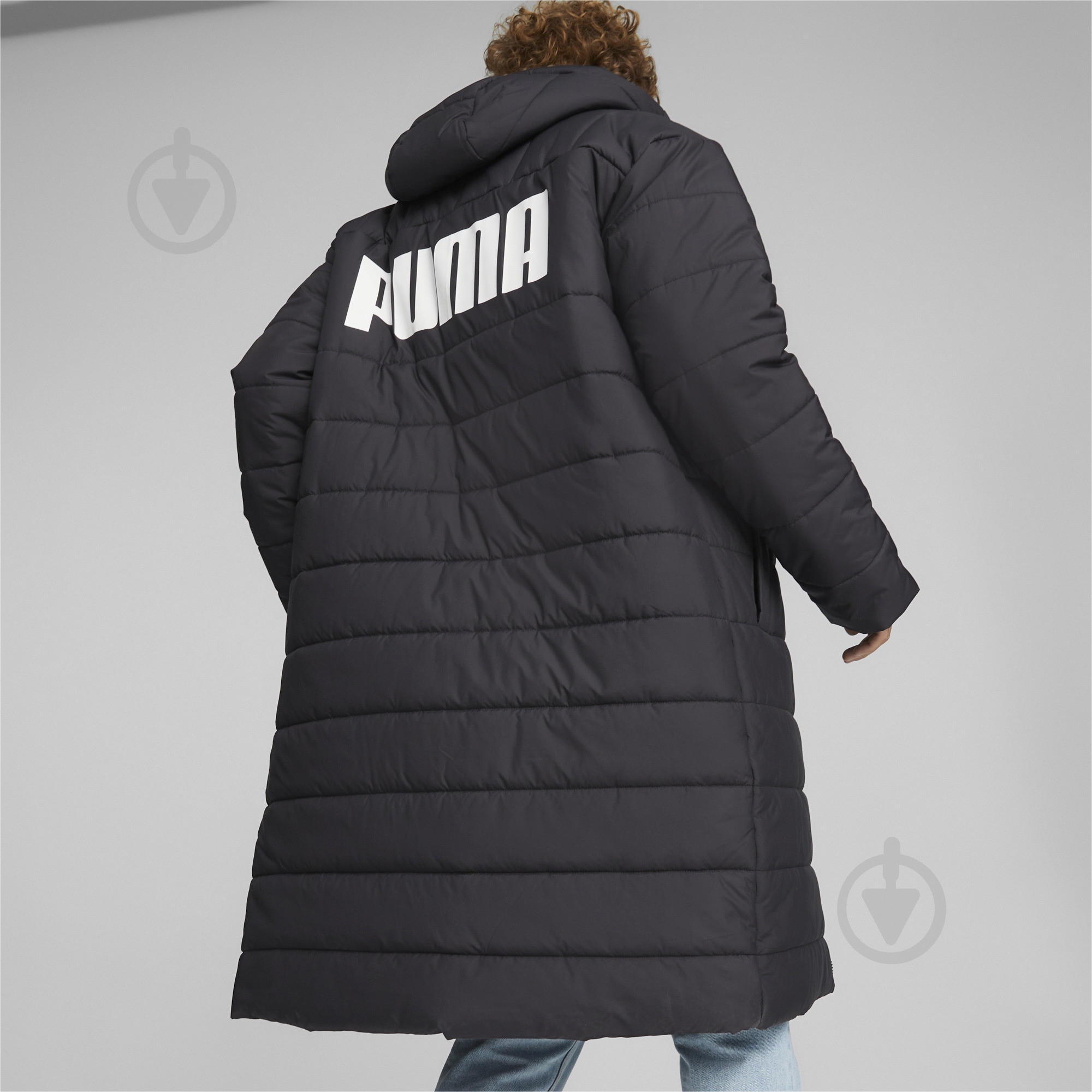 Куртка чоловіче зимове Puma ESS+ HOODED PADDED COAT 67171201 р.L чорна - фото 5