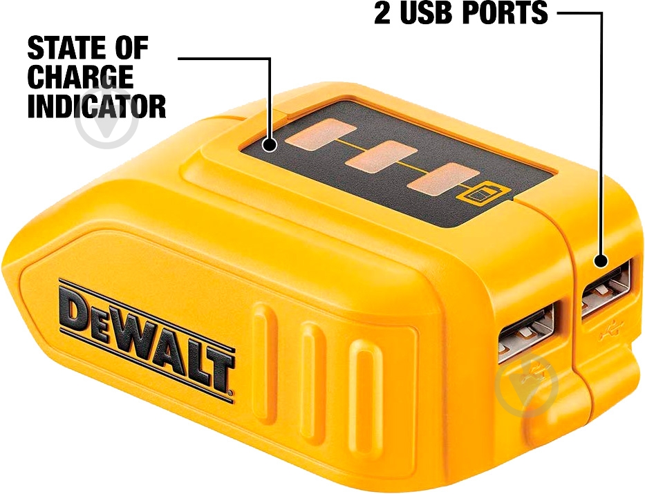 Адаптер DeWalt USB DCB090 - фото 10