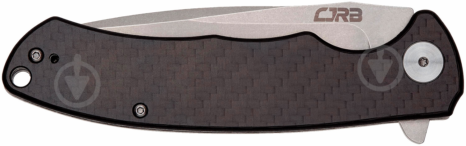 Нож складной CJRB Taiga, D2, CF к:black 2798.02.36 - фото 2