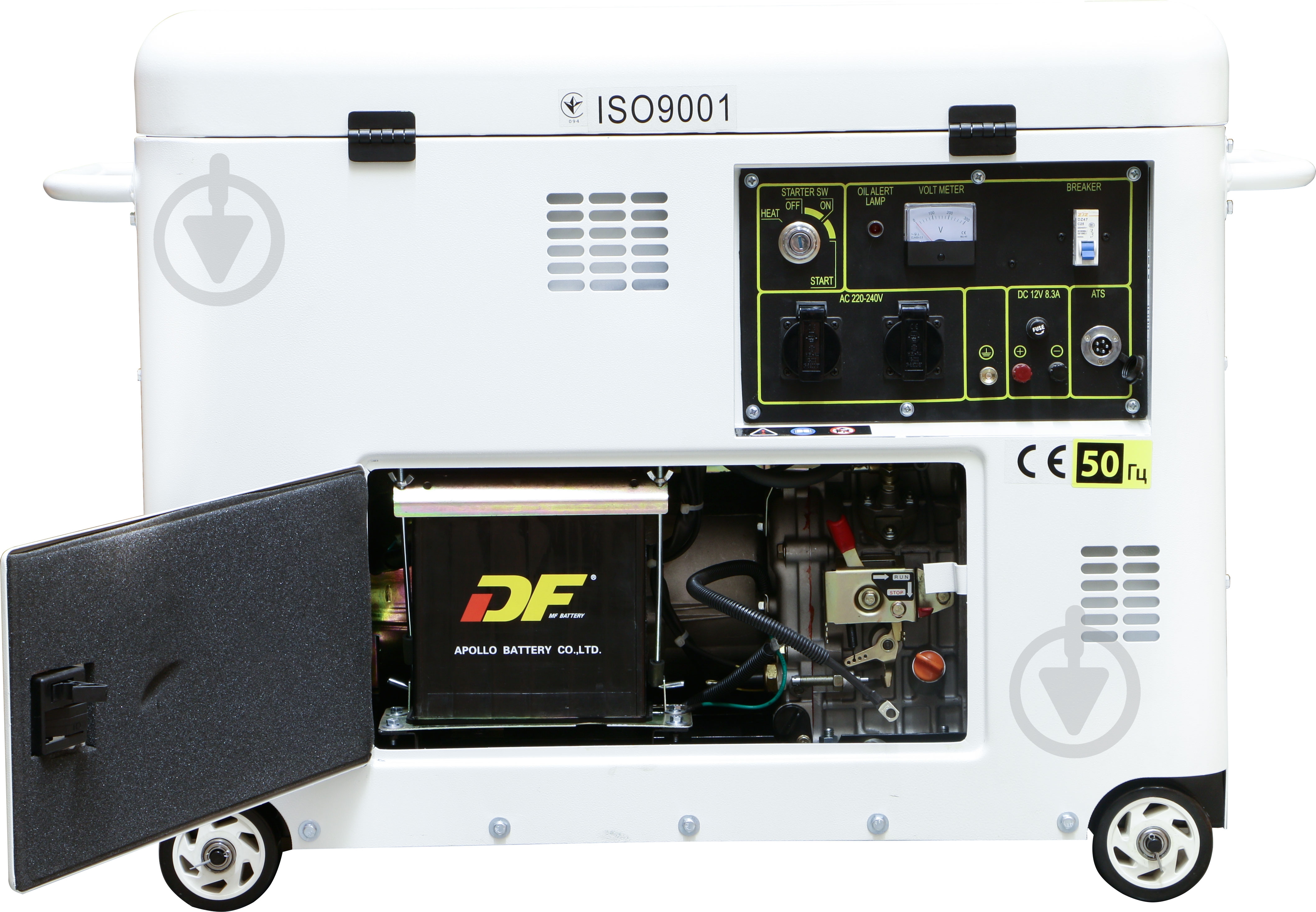 Генератор дизельный NIK 4,5 кВт / 5 кВт 220 В DG 5000AT - фото 4