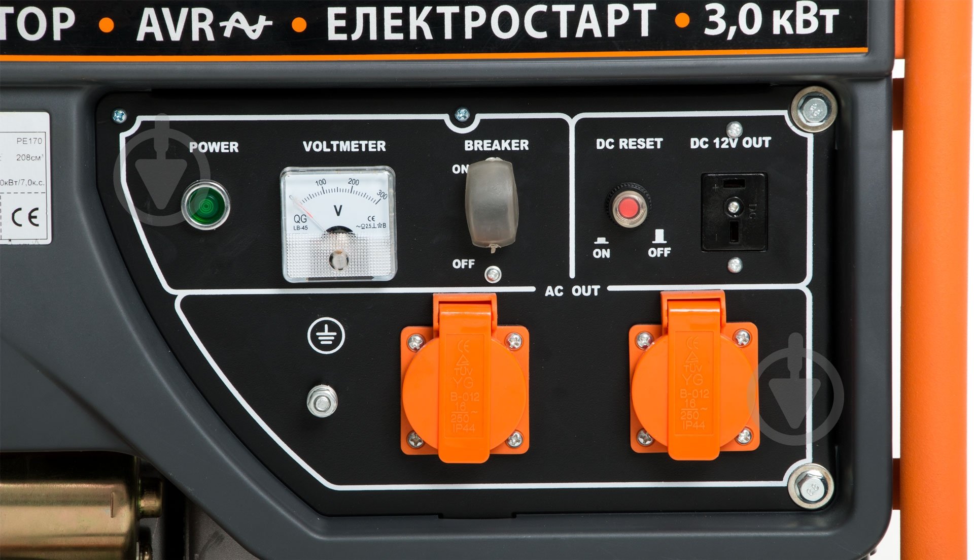 Генератор бензиновый NIK 2,6 кВт / 3 кВт 220 В PG 3000 - фото 4 Генератор бензиновый NIK 2,6 кВт / 3 кВт 220 В PG 3000 - фото 4