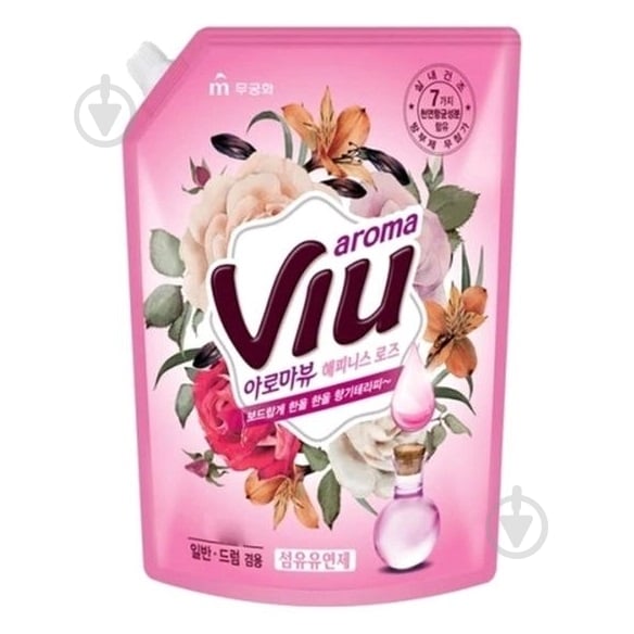 Кондиціонер-ополіскувач Mukunghwa Viu Троянда 2,1 л - фото 1