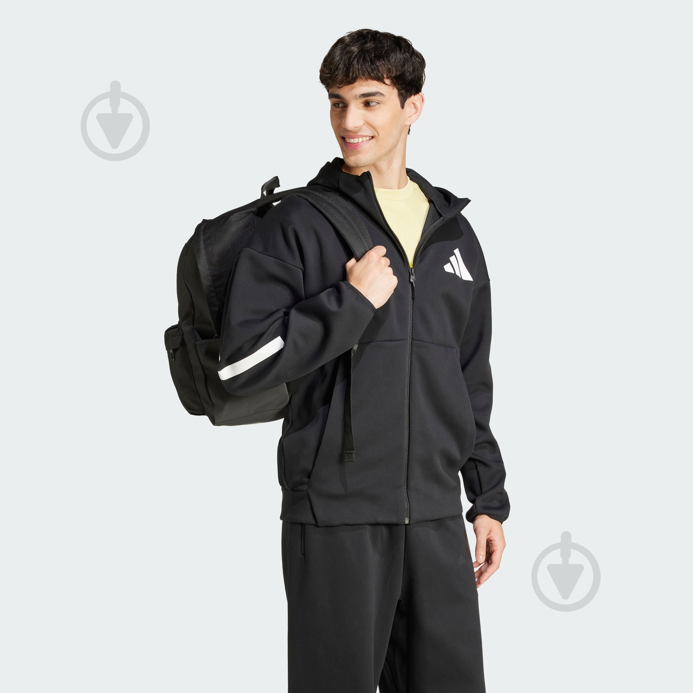 Джемпер Adidas M Z.N.E. FZ JD5984 р.2XL чорний - фото 5