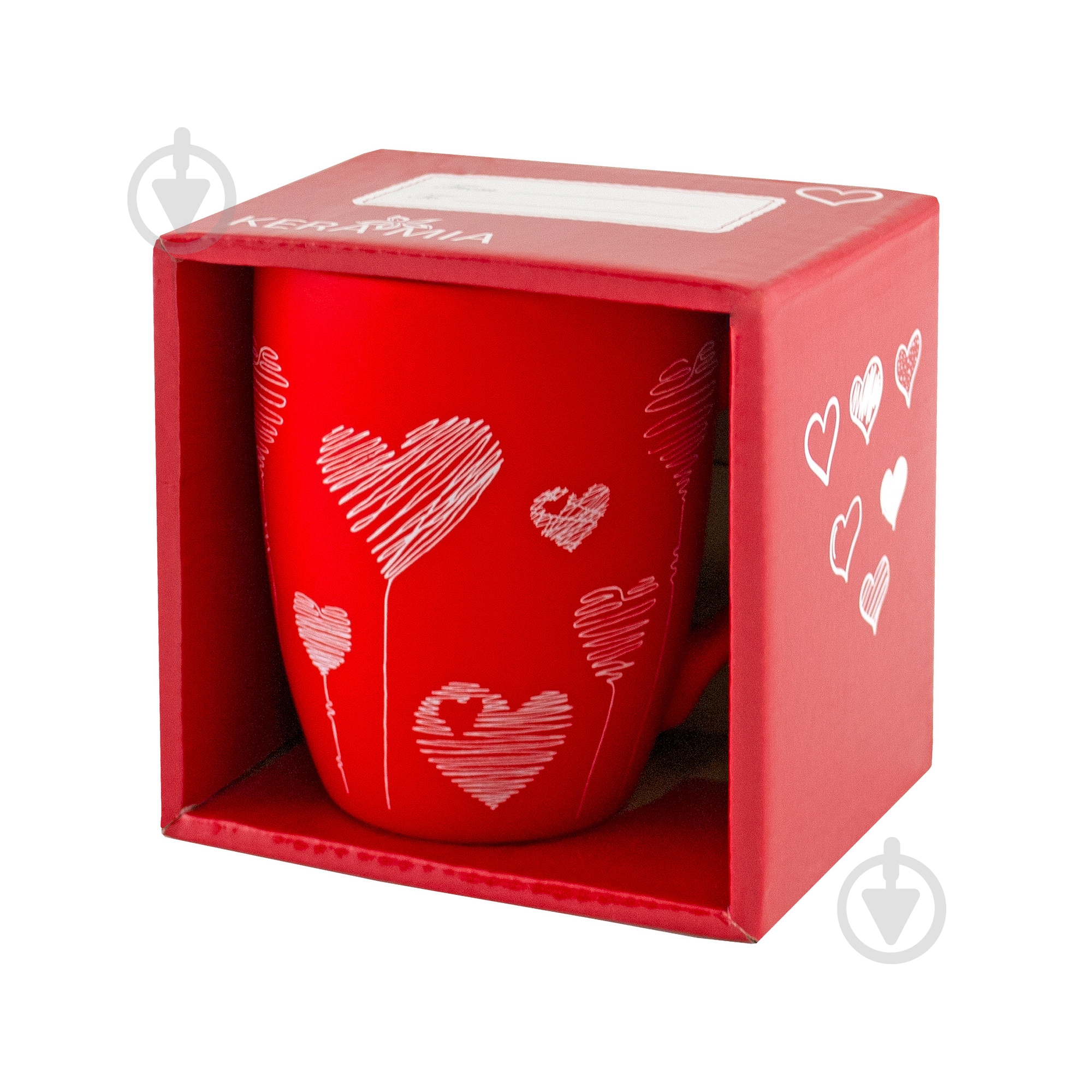 Чашка Keramia Magic Love Hearts 360 мл 21-279-056 - фото 3 Чашка Keramia Magic Love Hearts 360 мл 21-279-056 - фото 3