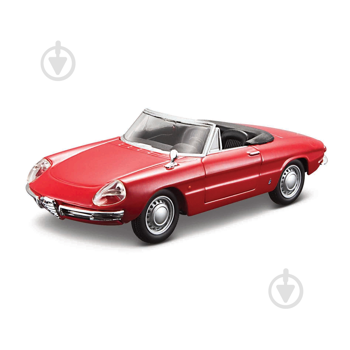 Машинка Bburago 1:32 Автомодель – Alfa Romeo Spider 1966 18-43047 - фото 4