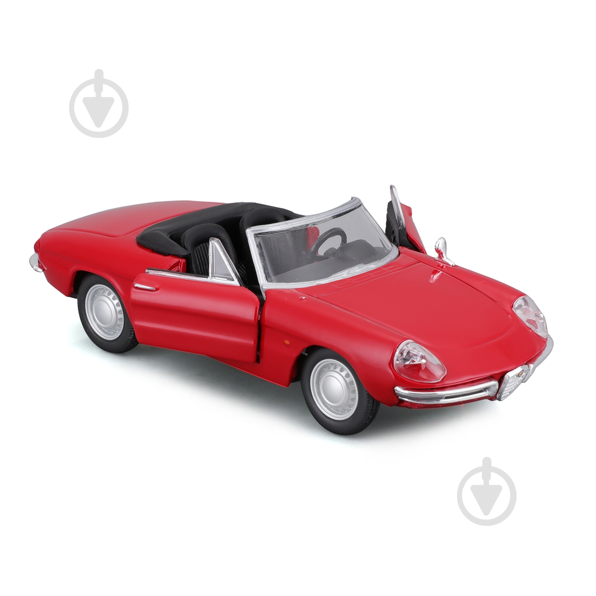 Машинка Bburago 1:32 Автомодель – Alfa Romeo Spider 1966 18-43047 - фото 8