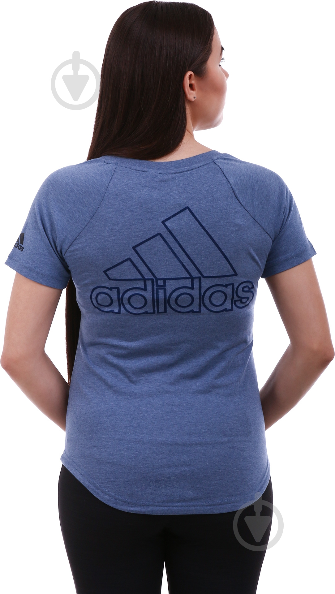 Футболка Adidas IMAGE TEE BR2129 р.S синий - фото 3