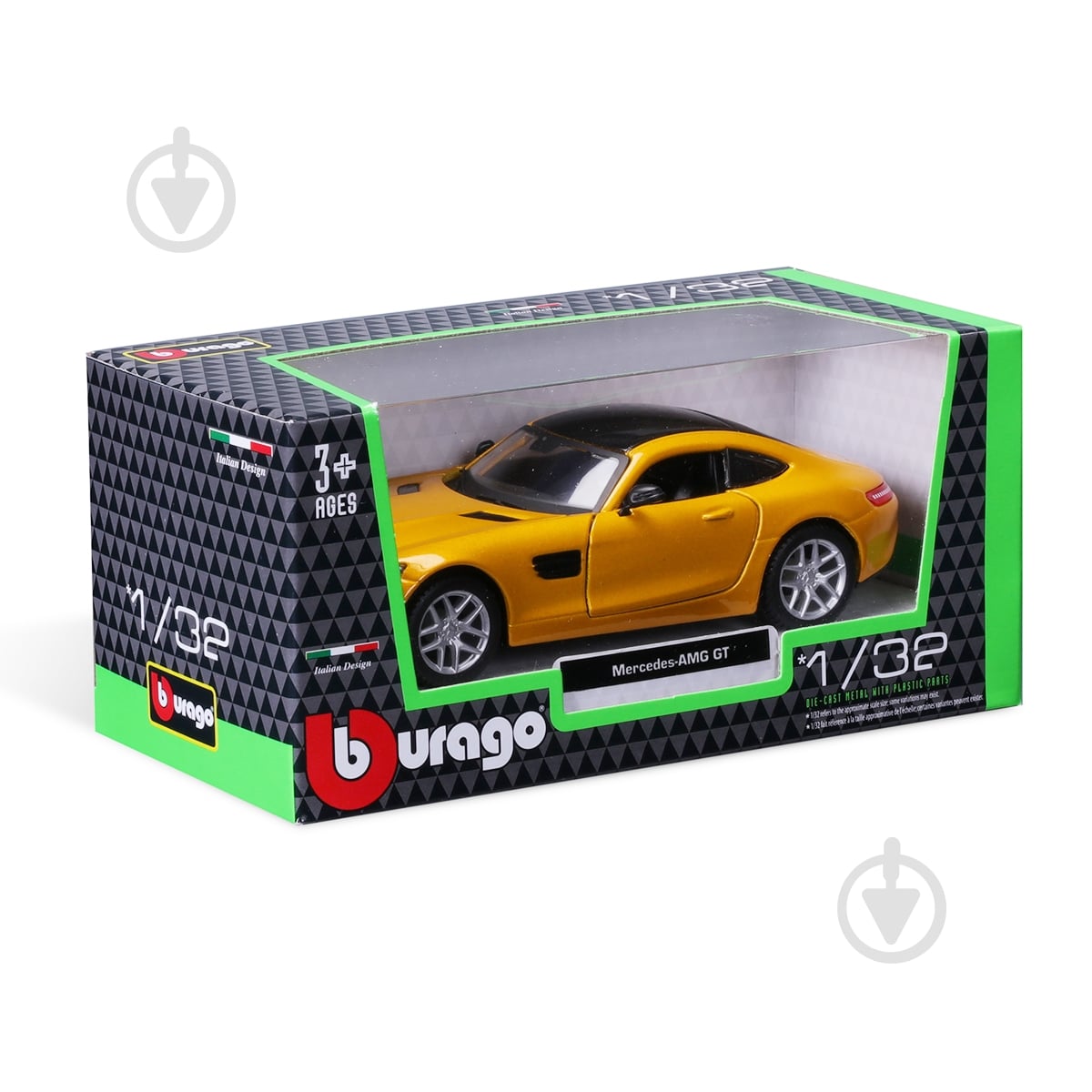 ᐉ Машинка Bburago 1:32 Автомодель – Mercedes-AMG GT 18-43065