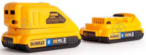 Батарея акумуляторна DeWalt 18,0V 2Ah 2шт + USB адаптер DeWALT 7304 - фото 5