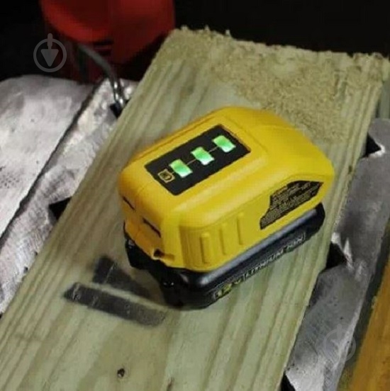 Батарея акумуляторна DeWalt 18,0V 2Ah 2шт + USB адаптер DeWALT 7304 - фото 6