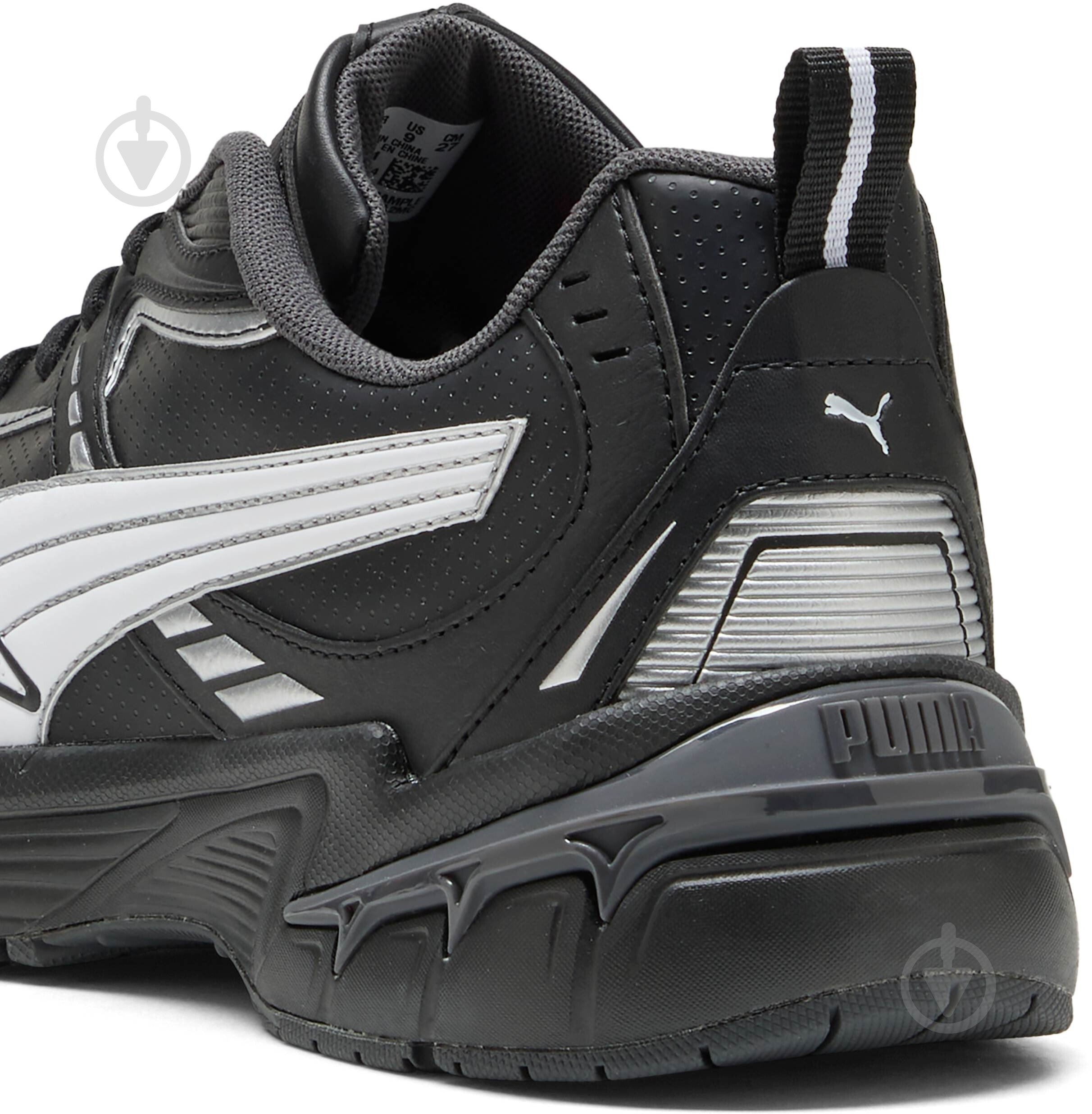 Кросівки чоловічі Puma Milenio tech 2000 L 40262701 р.40,5 чорні - фото 4