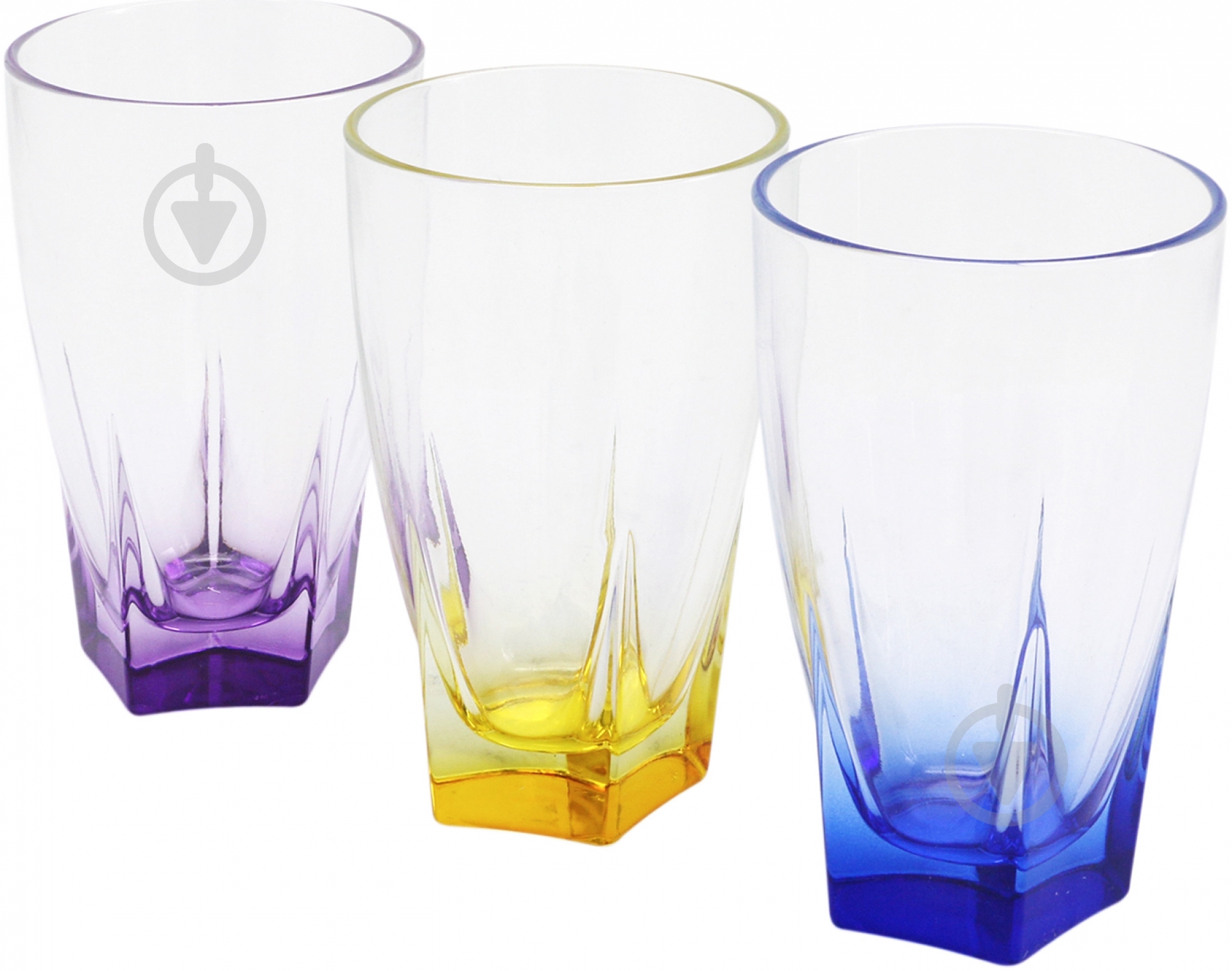 Набор стаканов Borgonovo Camelot OF SPRAYED 61371838Q 355 мл 3 шт. - фото 1 Набор стаканов Borgonovo Camelot OF SPRAYED 61371838Q 355 мл 3 шт. - фото 1