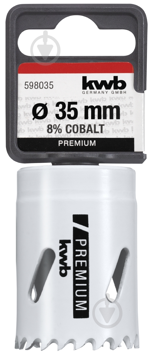 Коронка KWB HSS BI-METALL 35 мм - фото 1 Коронка KWB HSS BI-METALL 35 мм - фото 1
