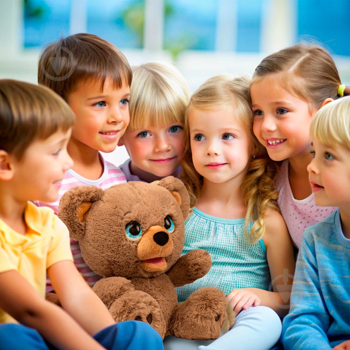 Игрушка интерактивная PLAi Медвежонок По – творец твоих историй на основе ИИ 18723 - фото 7 Игрушка интерактивная PLAi Медвежонок По – творец твоих историй на основе ИИ 18723 - фото 7