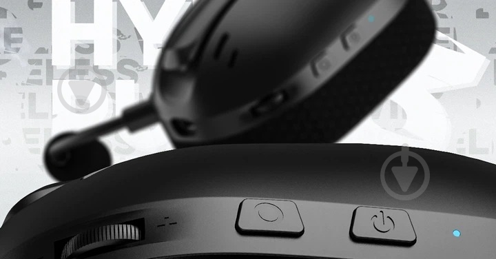 Наушники Hator Hyperpunk 3X Wireless black (ESH14) - фото 8
