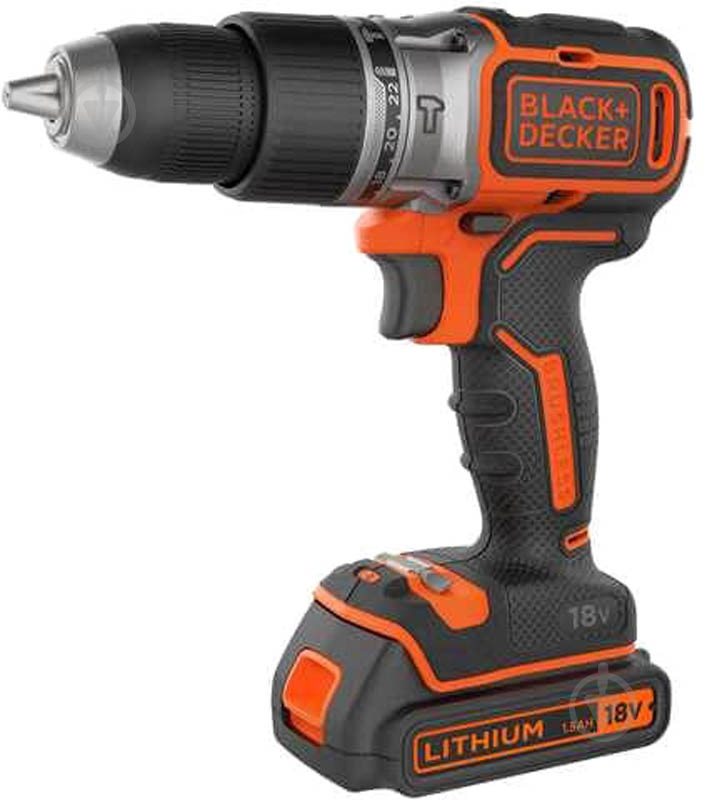 Шуруповерт аккумуляторный Black+Decker BL188KB - фото 1 Шуруповерт аккумуляторный Black+Decker BL188KB - фото 1
