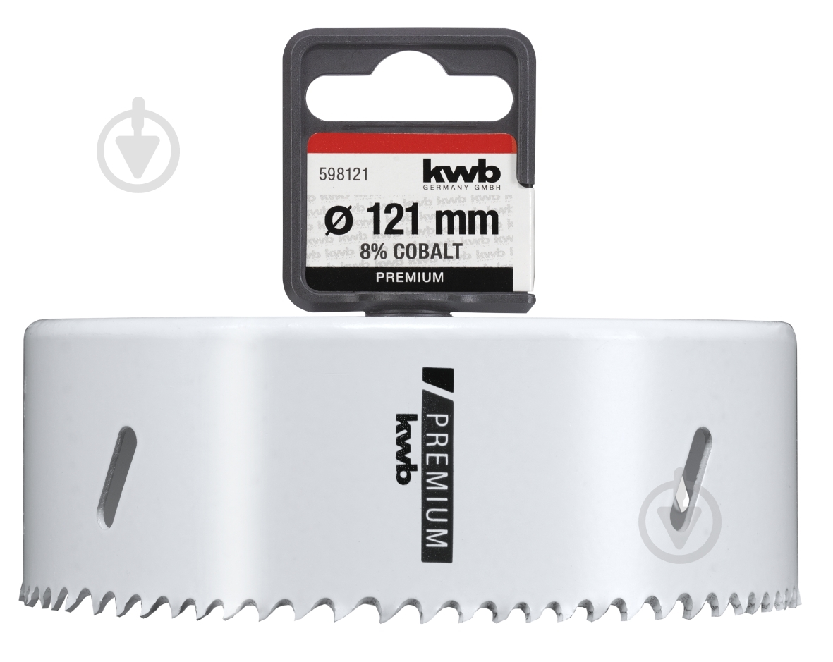 Коронка KWB HSS BI-METALL 121 мм - фото 1 Коронка KWB HSS BI-METALL 121 мм - фото 1