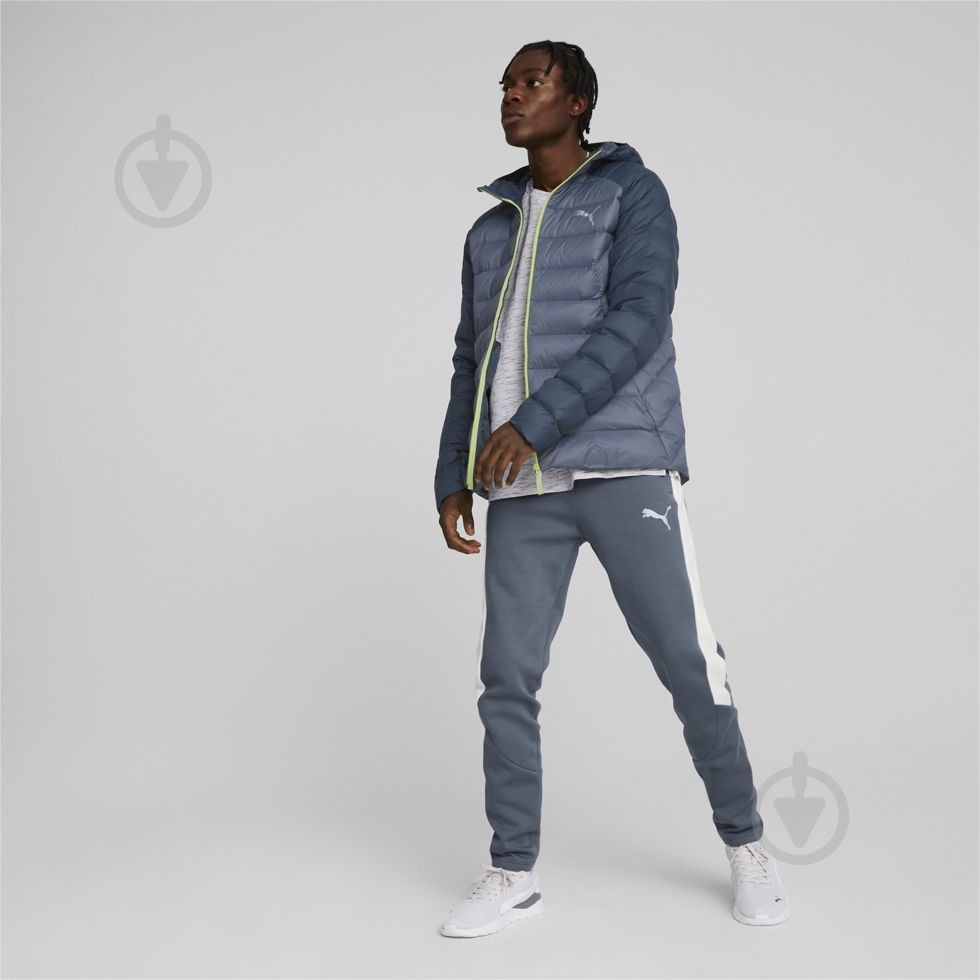 Пуховик Puma PACKLITE HOODED DOWN JACKET 84935518 р.L синий - фото 5