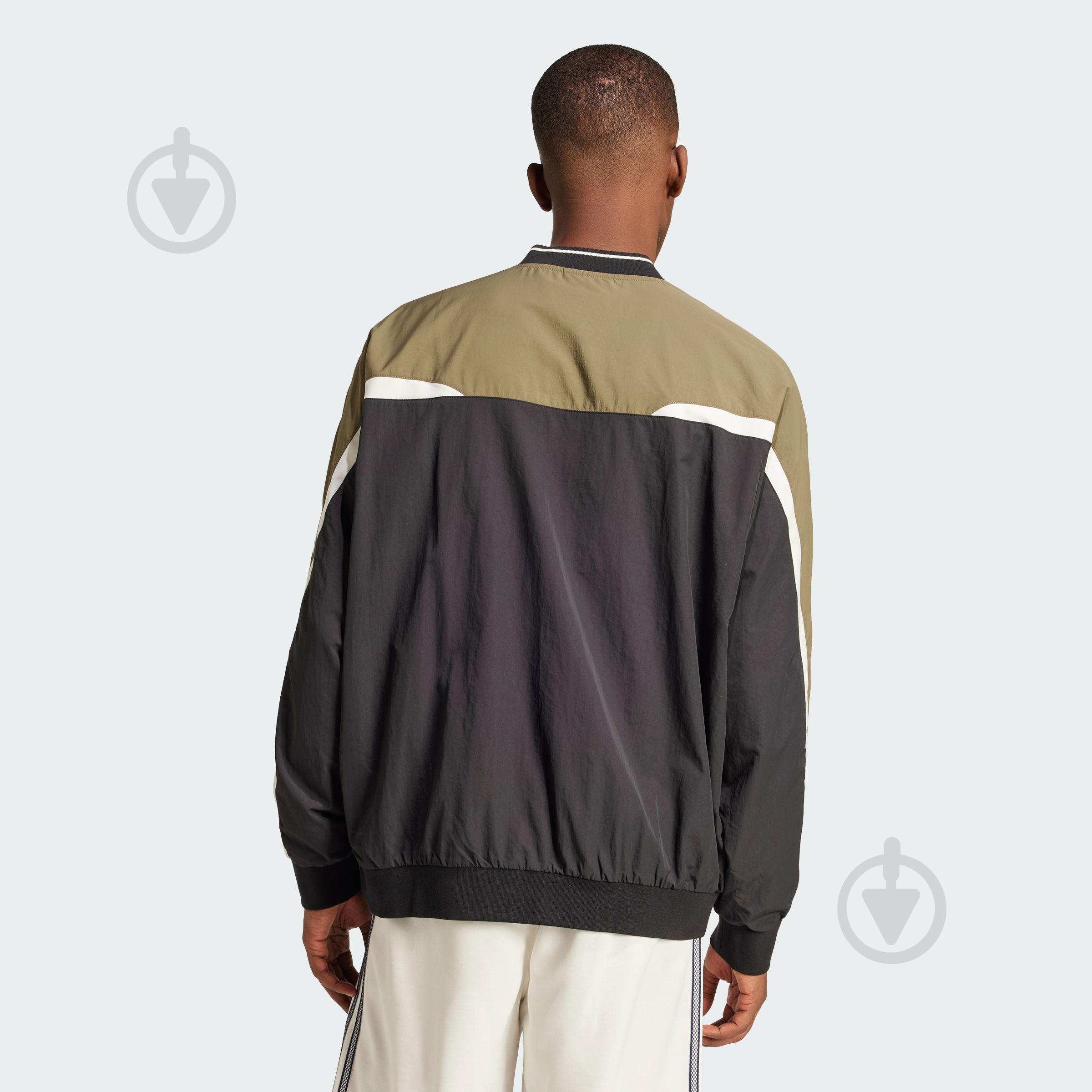 Свитшот Adidas CUTLINE PULLOV JD5395 р.L хаки - фото 2 Свитшот Adidas CUTLINE PULLOV JD5395 р.L хаки - фото 2