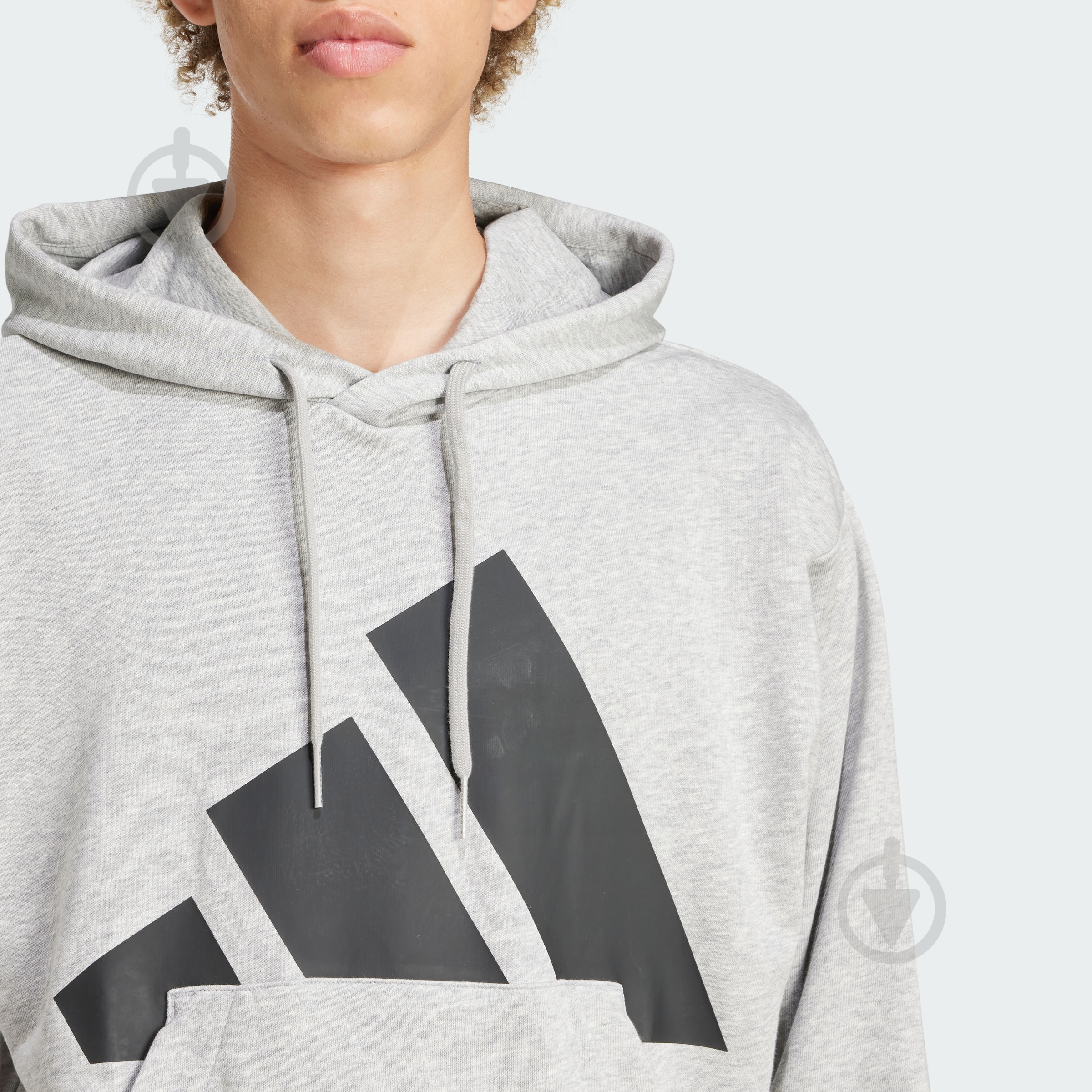 Джемпер Adidas M BL FT HD JE8889 р.L сірий - фото 3 Джемпер Adidas M BL FT HD JE8889 р.L сірий - фото 3