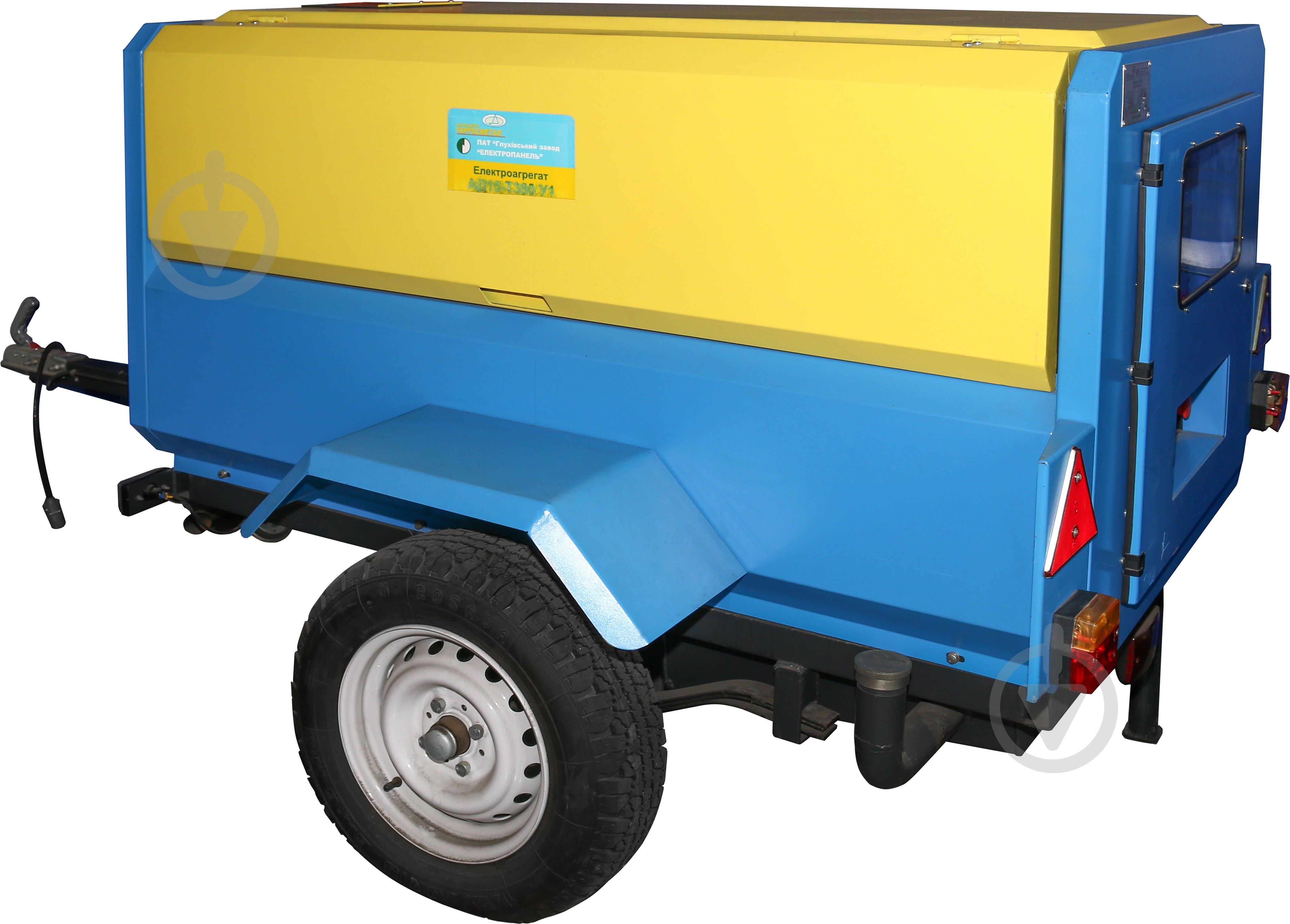 Генератор дизельный ЭЛПА 15 кВт / 220 В АД-15 - фото 1