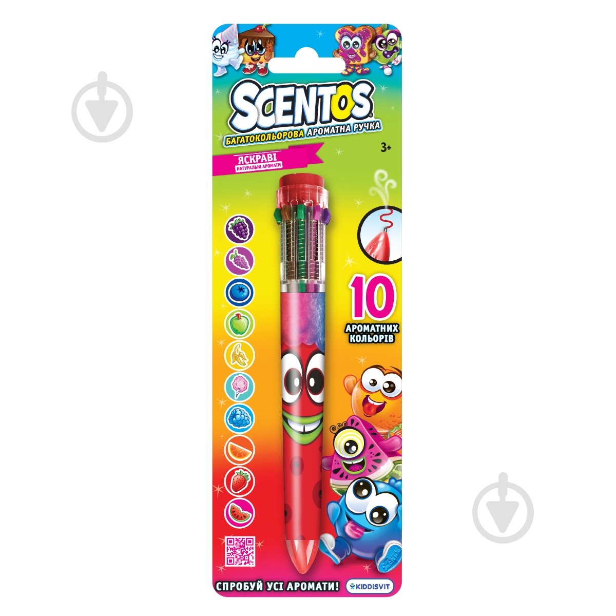 Ручка кулькова Scentos Чарівний настрій W3 11779-2 - фото 1