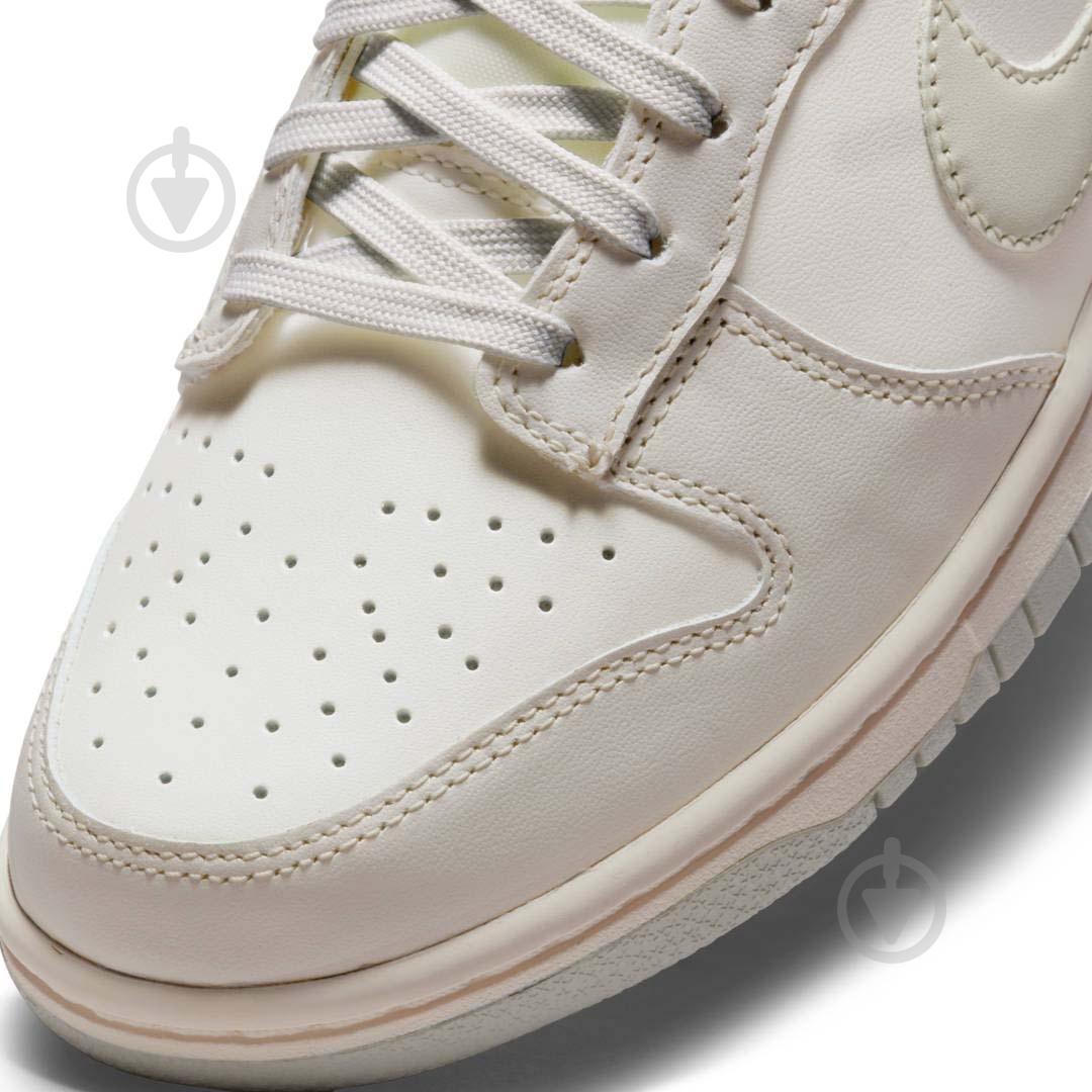 Кроссовки женские зимние Nike Dunk Low DD1503-107 р.41 белые - фото 9