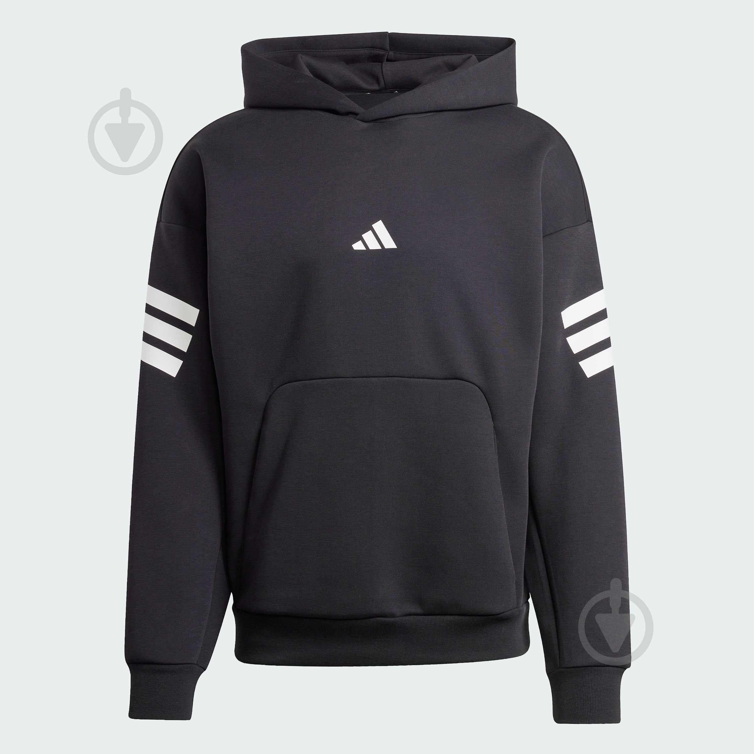 Джемпер Adidas M FI 3S HD JD4838 р.L чорний - фото 6 Джемпер Adidas M FI 3S HD JD4838 р.L чорний - фото 6