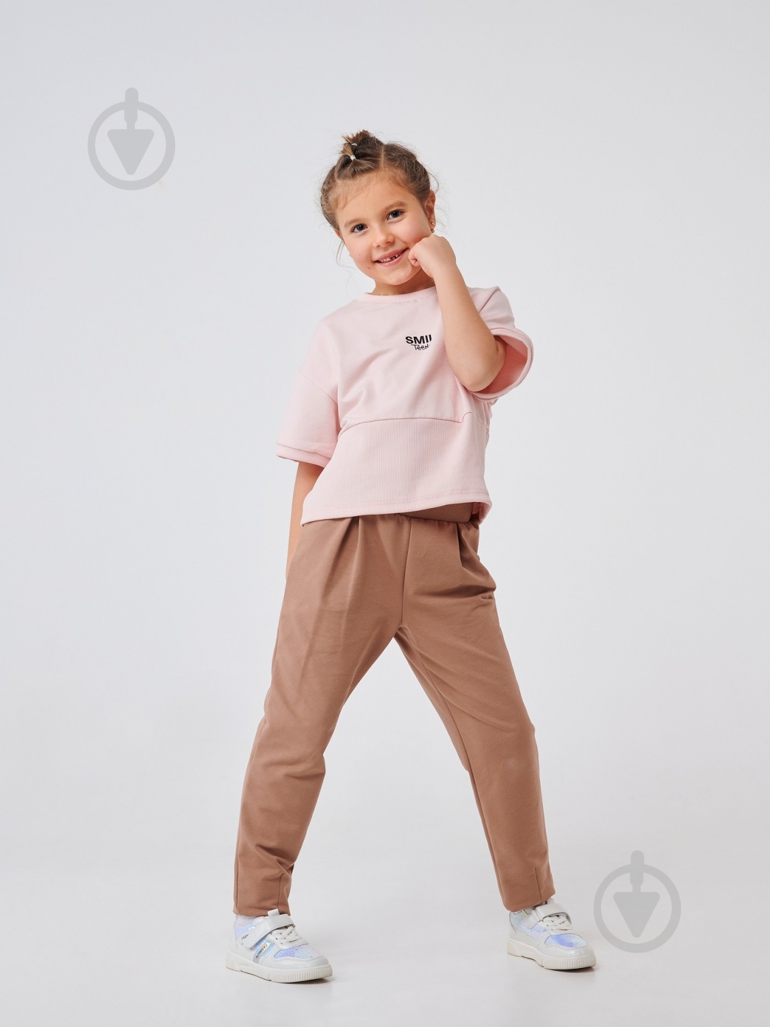 Брюки Smil 115516 р.134 Beige - фото 3