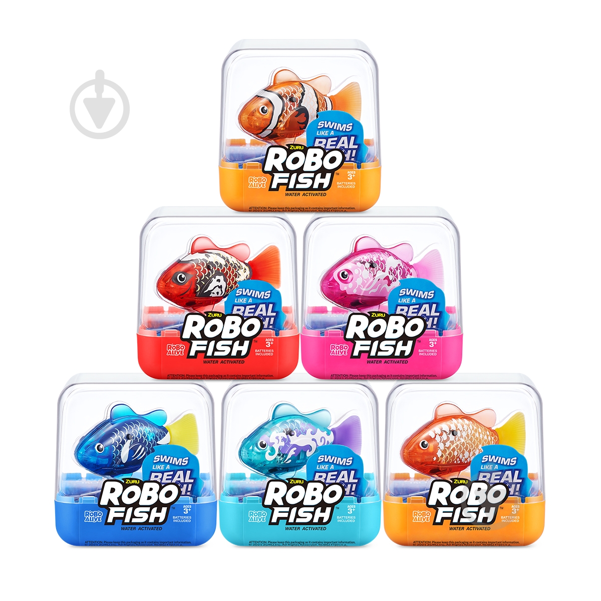 Іграшка інтерактивна Pets & Robo Alive S3 Роборибка 7191 - фото 1