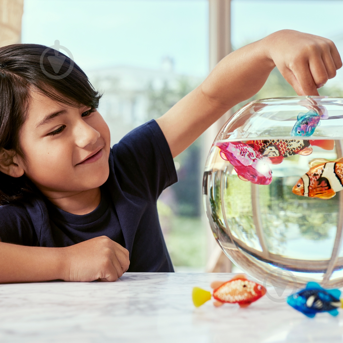 Іграшка інтерактивна Pets & Robo Alive S3 Роборибка 7191 - фото 6