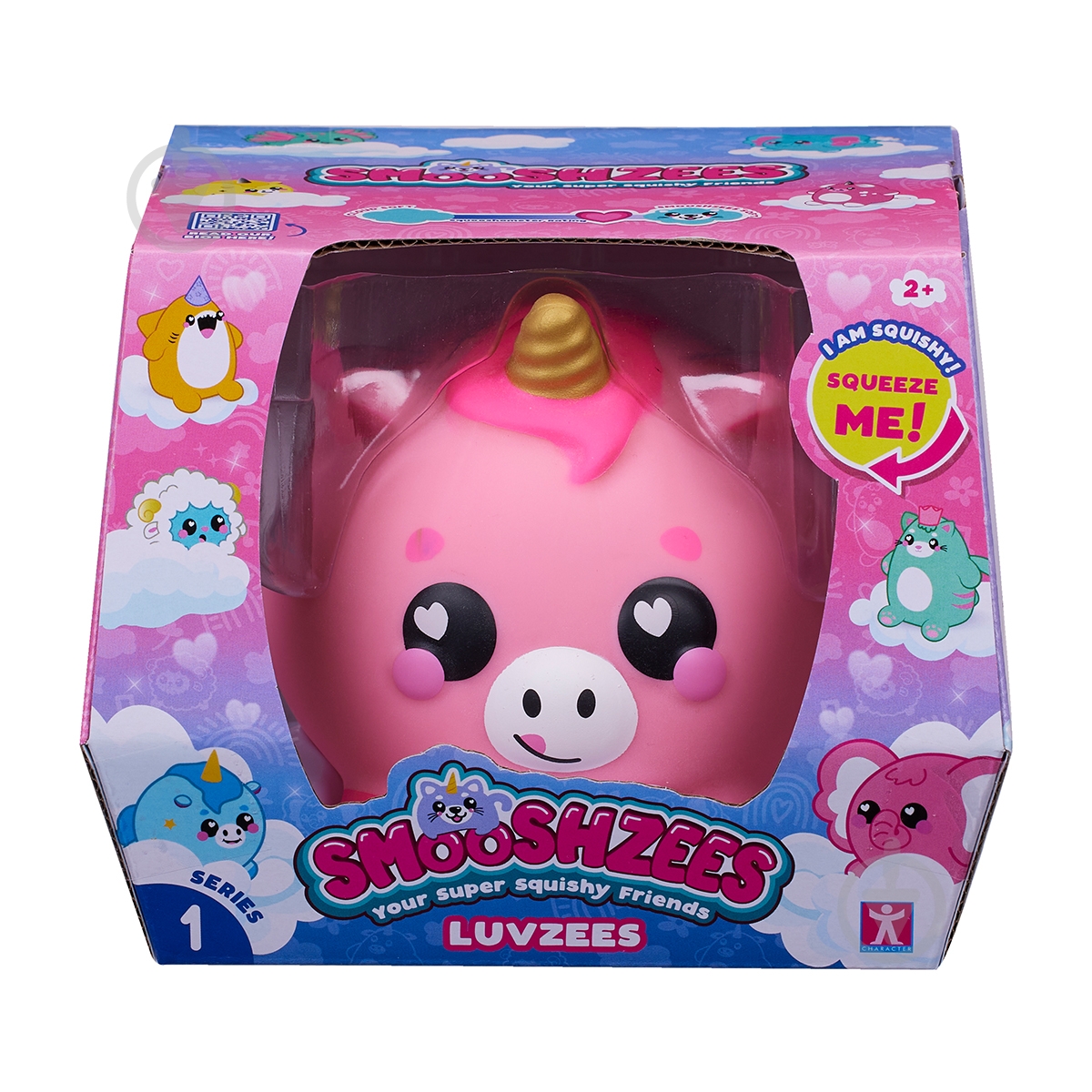 Іграшка-антистрес Smooshzees серії Luvzees – Єдиноріг Цаппі 08225 - фото 1 Іграшка-антистрес Smooshzees серії Luvzees – Єдиноріг Цаппі 08225 - фото 1