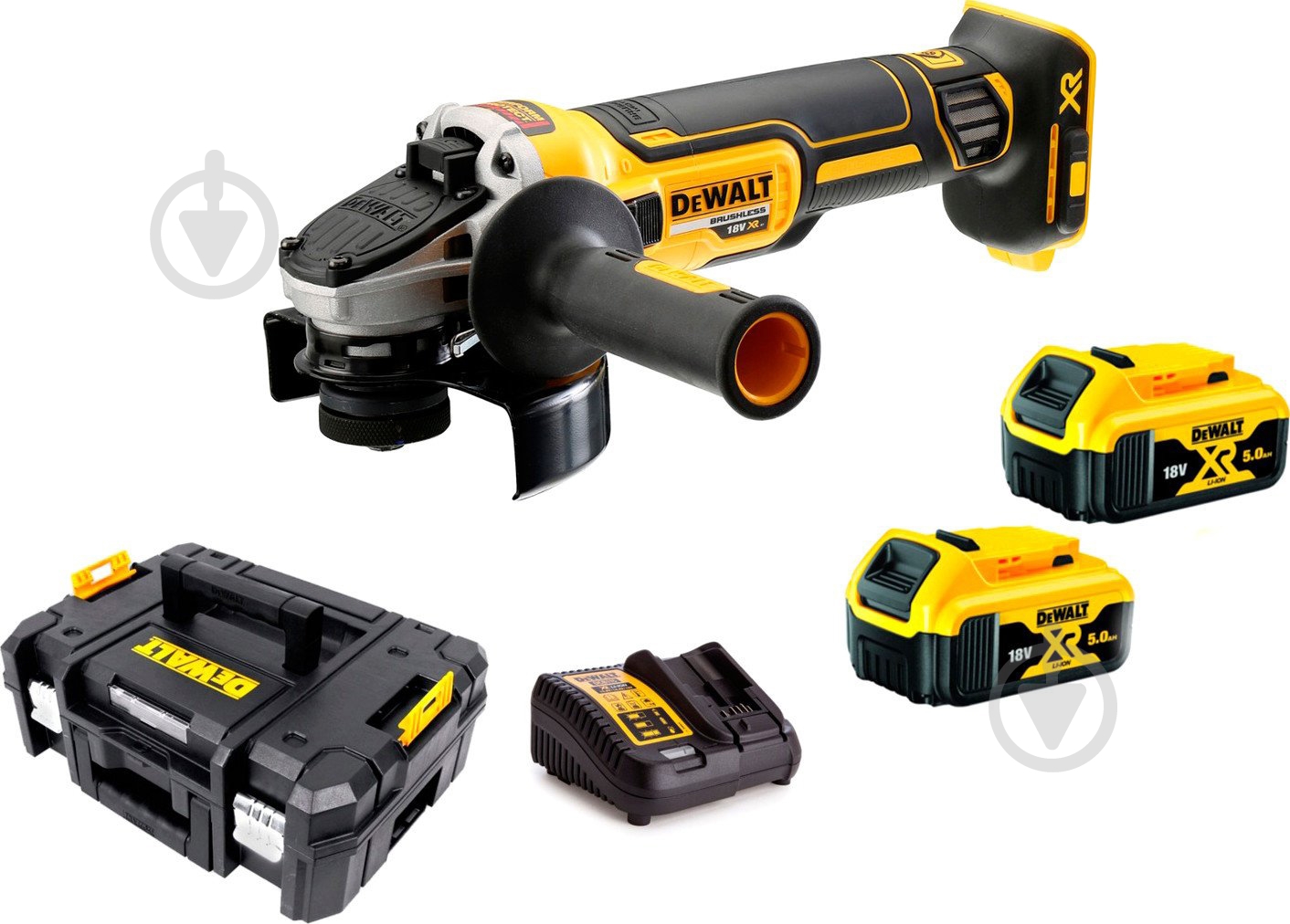 Болгарка (угловая шлифмашина) DeWalt DCG405P2 - фото 2
