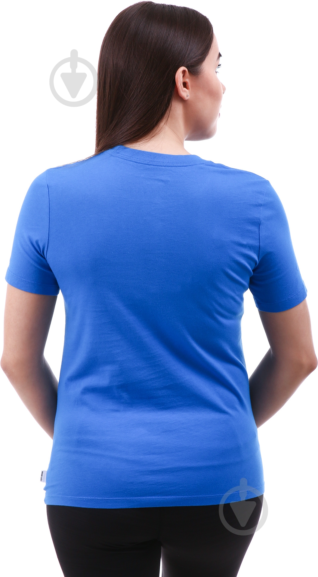 Футболка Converse CORE SOLID CHUCK PATCH CREW 10001124-430 р.XS синий - фото 3