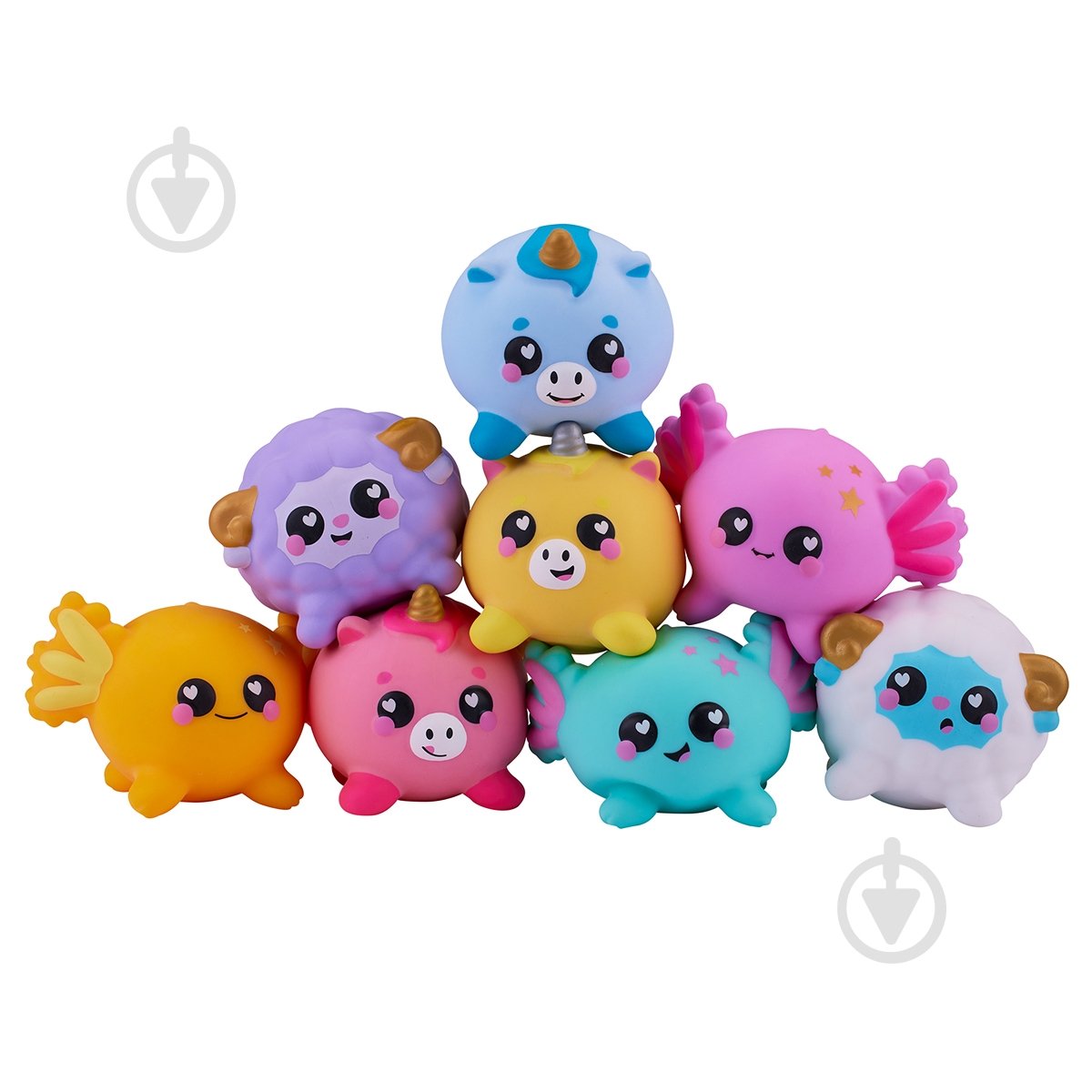 Іграшка-антистрес Smooshzees серії Luvzees – Аксолотоль Нудл 08226 - фото 5