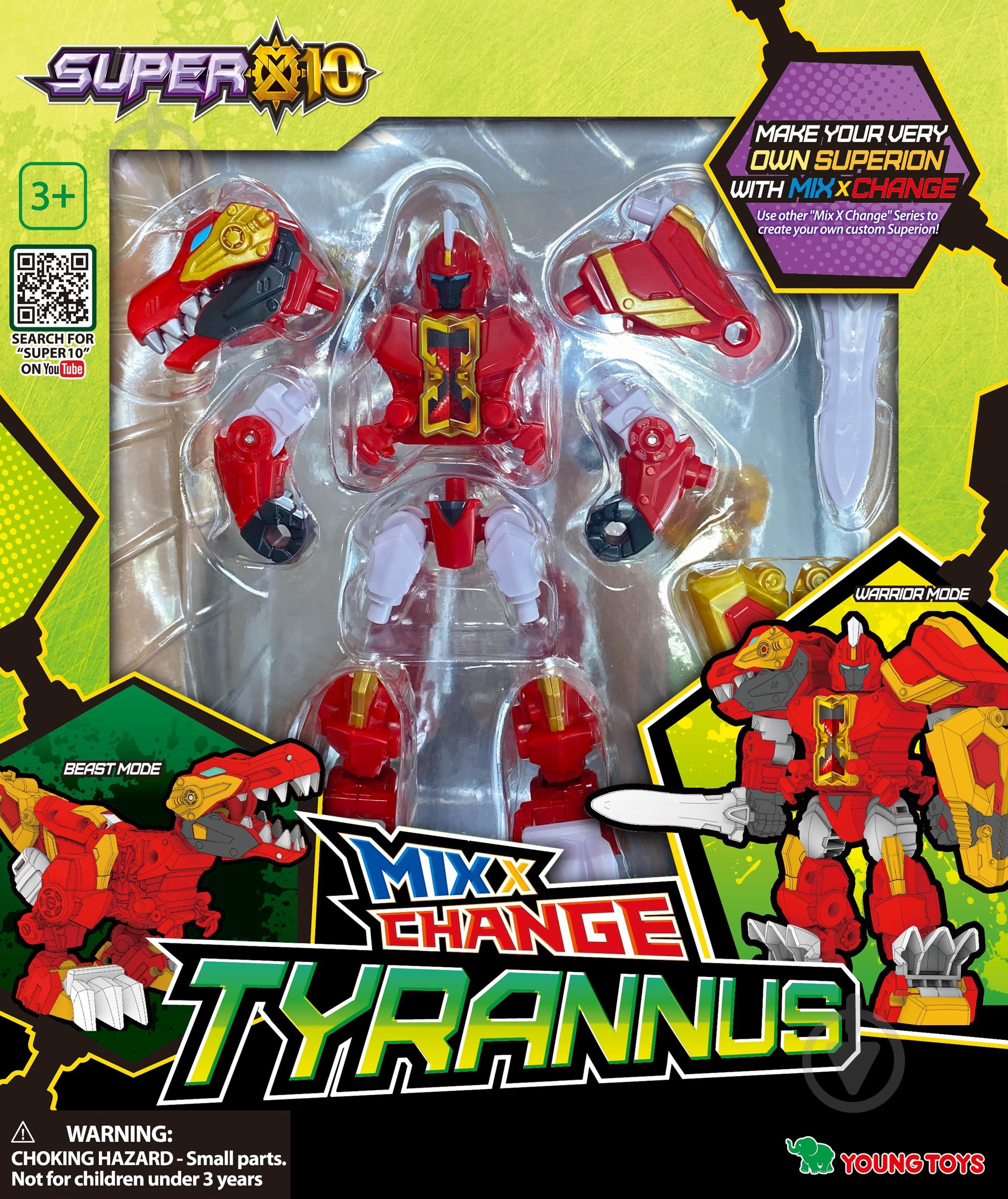 Трансформер Super10 MIX Тиранус 314065 - фото 1