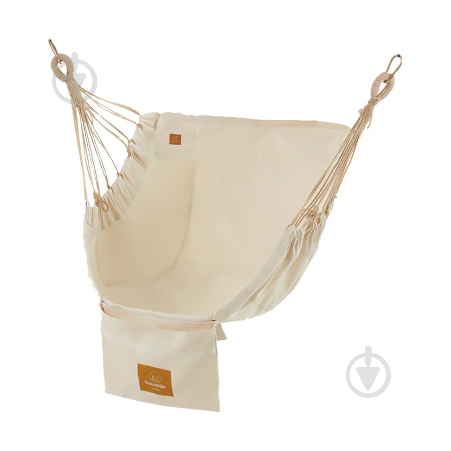 Кресло портативное Naturehike подвесное NH22DC003, бежевое - фото 1