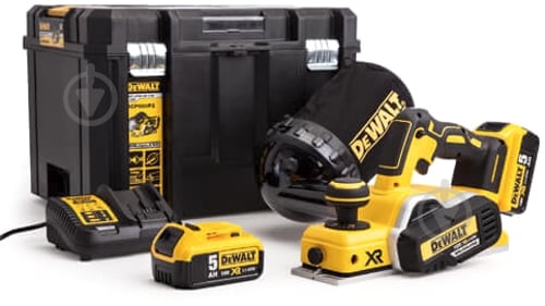 Рубанок акумуляторний DeWalt DCP580P2 - фото 1 Рубанок акумуляторний DeWalt DCP580P2 - фото 1