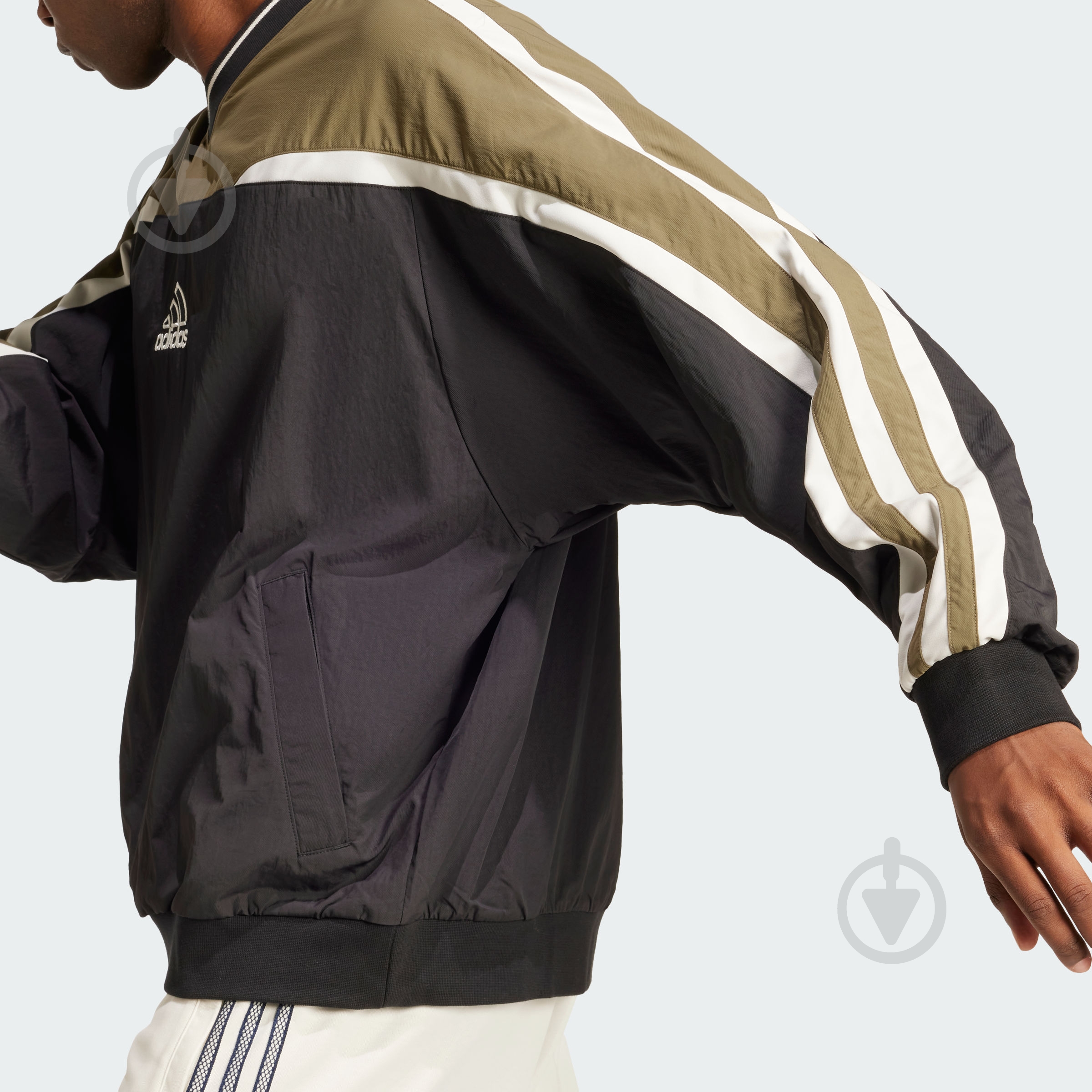 Світшот Adidas CUTLINE PULLOV JD5395 р.M хакі - фото 4