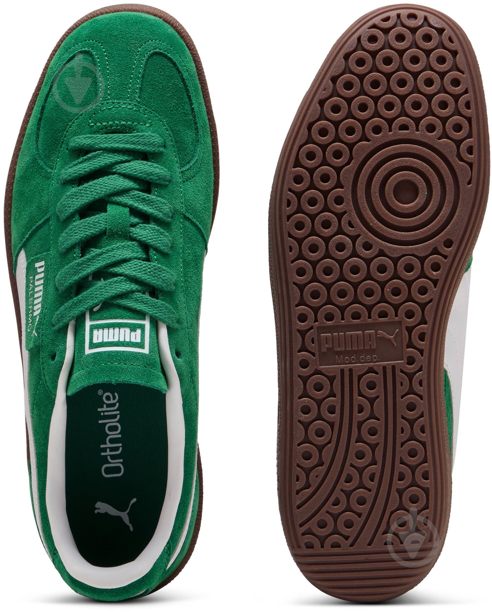 Кросівки чоловічі Puma PALERMO 39646363 р.42 зелені - фото 7 Кросівки чоловічі Puma PALERMO 39646363 р.42 зелені - фото 7