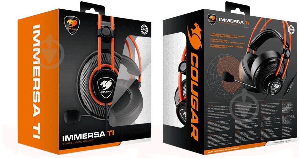 Гарнитура Cougar Immersa Ti - фото 5 Гарнитура Cougar Immersa Ti - фото 5