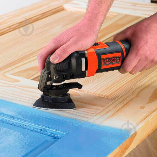 Многофункциональное устройство Black+Decker реноватор MT280BA - фото 6