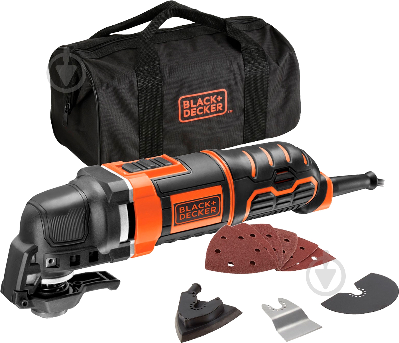 Многофункциональное устройство Black+Decker реноватор MT280BA - фото 1